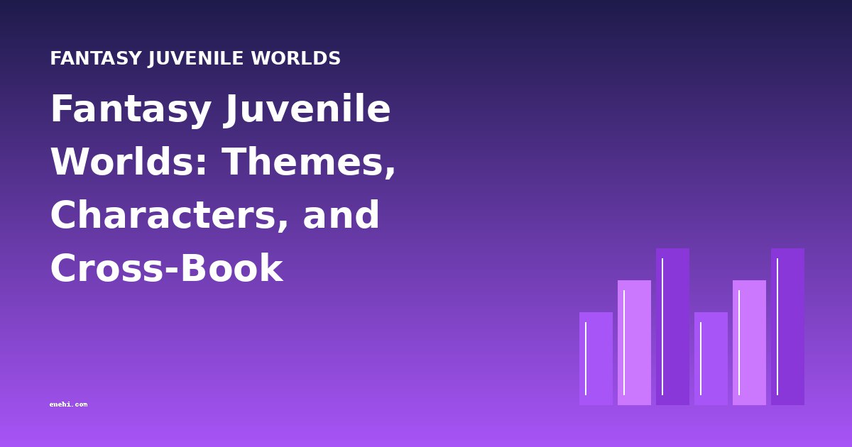 Fantasy Juvenile Worlds: Themes, Characters, and Cross-Book Comparisons