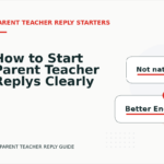 How to Start Parent Teacher Replys Clearly