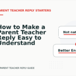 How to Make a Parent Teacher Reply Easy to Understand
