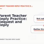 Parent Teacher Reply Practice: Request and Reply Examples
